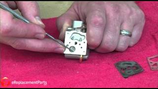 How to Rebuild a Two CycleTwo Stroke Engine Carburetor [upl. by Aidni]