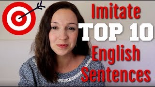 How to Pronounce TOP 10 English Sentences [upl. by Rudwik]