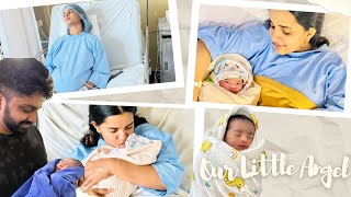 Birth Vlog 👶🏻🐣🧿 Our Little Angel 💫  Malavika Krishnadas  Thejus Jyothi [upl. by Noiek]