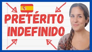 El PRETÉRITO INDEFINIDO o PRETÉRITO PERFECTO SIMPLE en español verbos regulares ¿cuándo se usa 🇪🇸 [upl. by Llerut]