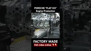 Porsche FLAT SIX Engine Production [upl. by Noman70]