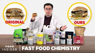 Making A US Big Mac Using All 54 McDonalds Ingredients  Fast Food Chemistry [upl. by Lleirbag]