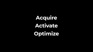 Industrial Digitalization  the Acquire  Activate  Optimize Process [upl. by Einhorn]