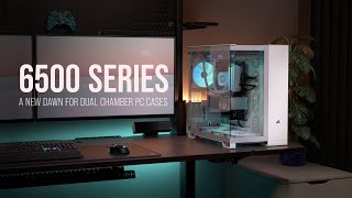 CORSAIR 6500 Series Cases  A New Dawn For Dual Chamber Cases [upl. by Ahsimac]