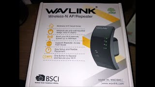 WAVLINK N300 WiFi Range Extender [upl. by Ver]