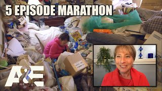 Hoarders Top Episodes MARATHON  Binge Them w Dorothy the Organizer Part 1  AampE [upl. by Nyladnarb]