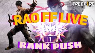 🔴Live ROAD TO 1 MILLION 🗿👑  RAO FF LIVE  freefire shortsfeed trending livestream [upl. by Newnorb394]