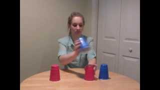 Cup song with 4 cups tutorial [upl. by Llewej]