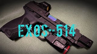 EXOS514 Compensator MampP  FAXON FIREARMS [upl. by Leviralc]