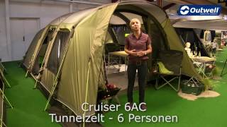 Outwell Cruiser 6AC Zelt  Innovative Family Camping [upl. by Peri646]