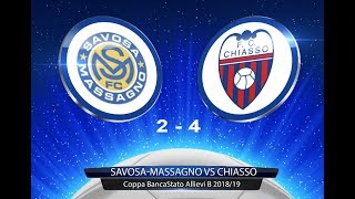 SavosaMassagno VS Chiasso Coppa Allievi B 201819 [upl. by Egduj294]