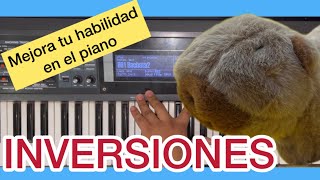 INVERSIONES EN EL PIANO  Masterclass de Piano  TUTORIAL [upl. by Alemahs]