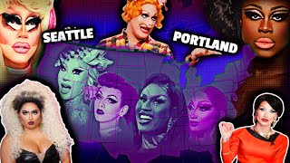 Drag Race Geography Mapping Out RPDR Winners By City  Mangled Morning [upl. by Stuckey]