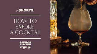 How to smoke a cocktail  SHORTS [upl. by Thaine726]