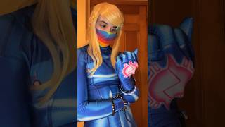 Gaslight gatekeep femboss cosplay gaming shorts metroid [upl. by Anerhs739]