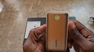 Anker 533 Power Bank PowerCore 30W Charger with 30W Max Output 10000mAh Unboxing and Review [upl. by Olwena]