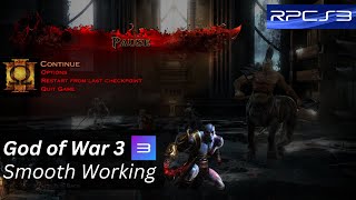 Play God of War 3 on PC in 2024  RPCS3 Smooth Working Settings Guide [upl. by Nivk]