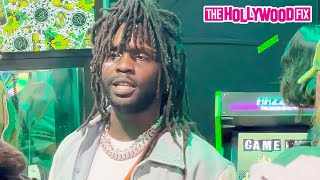 Chief Keef Is Mobbed By Fans While Shopping At ComplexCon amp Eating Trill Burgers In Long Beach CA [upl. by Nibur]