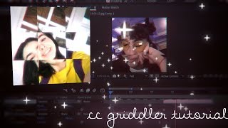 AFTER EFFECTS CC GRIDDLER TUTORIAL  CHAEXNNIE [upl. by Esac514]