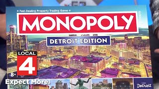 Detroit edition of Monopoly board game revealed [upl. by Ayadahs]