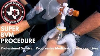 Super BVM Rescue Breathing Procedure for Manual Ventilation [upl. by Keisling]