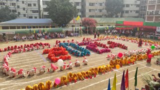 Manarat Dhaka International School And College Annual Sports Day202324  DisplayAll students [upl. by Karlie]