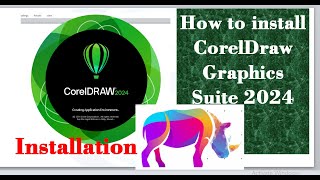 How to install CorelDraw Graphics Suite 2024 [upl. by Janette]