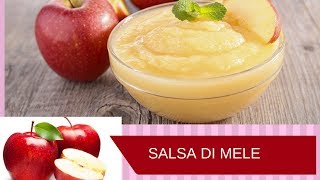 Salsa di Mele Homemade Organic Applesauce [upl. by Elades]