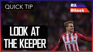 How to Beat the Goalkeeper  Quick Tip [upl. by Daigle]