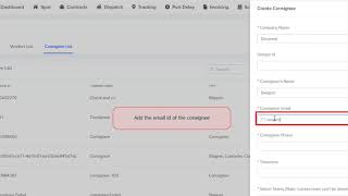 How to create a Consignee account  Client [upl. by Eal]