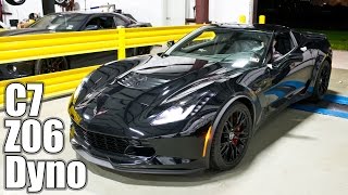 C7 Z06 Corvette  Stock Dyno  572rwhp [upl. by Eeresed772]