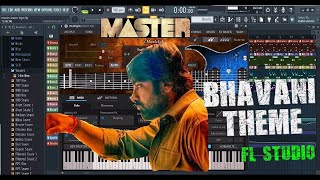 Master  Bhavani Villain BGM  WhatsApp Status  FL Studio  SM Music Tech  Anirudh [upl. by Einniw]