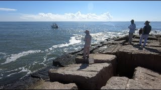 S2 Ep23 Spanish Macks after the rains Freeport Texas Surfside Jetty [upl. by Asilej402]