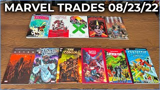 New Marvel Books 082322 Overview King Conan  Doctor Strange Epic Collection Infinity War [upl. by Neuburger]