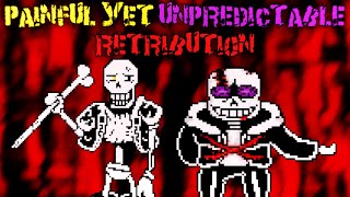 Undertale Help From The Void phase 6 Painful yet Unpredictable Retribution Flared up MIDI [upl. by Fabria]