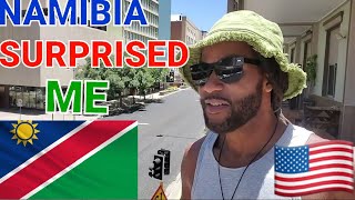 BLACK AMERICAN🇺🇲 EXPLORES NAMIBIA 🇳🇦 WINDHOEK  AFRICA [upl. by Nnylyrehc]