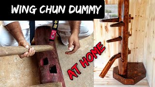 How I made a Wing Chun dummy at Home [upl. by Swagerty153]