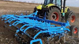 Презентация Claas Axion 850 amp Lemken Korund 8 [upl. by Olegna]