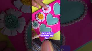 Ese the mere Teachers  How to make teachers day card easy  Ghamu saran shorts teachersday [upl. by Yahiya]