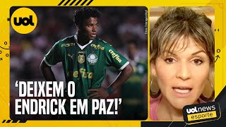 PALMEIRAS DEIXEM O ENDRICK EM PAZ ALICIA KLEIN DETONA BOATOS SOBRE O NAMORO DO ATACANTE [upl. by Pulchi522]