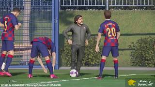 PES Cutscene Suggestion 6  Training Cutscene 01 Work in progress [upl. by Eetak]