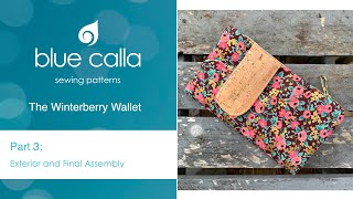 Winterberry Wallet  Part 33  Exterior and Final Assembly [upl. by Slade]