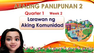 ARALING PANLIPUNAN 2 QUARTER 1 WEEK 2  LARAWAN NG KOMUNIDAD MAESTRAmo [upl. by Autrey]