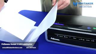 Fellowes Cosmic 125 Pouch Laminator Review  5216001 [upl. by Lleret]