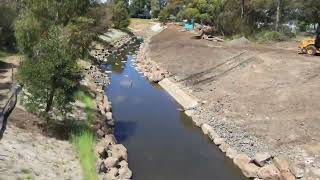 Reimagining Moonee Ponds Creek September – December 2023 Timelapse [upl. by Crosse]