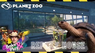 Let´s build a Reptile House   2 Giant Tortoises  Planet Zoo Sandbox [upl. by Neelhtakyram]