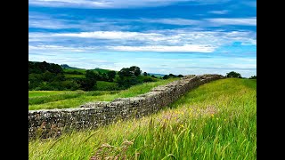 Hadrians Wall by drone [upl. by Atalya]