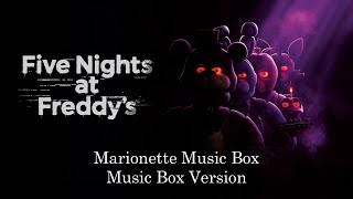 Marionette Music Box The Grandfather Clock  Five Nights at Freddys 2  Music Box 1 Hour Loop [upl. by Marozik87]