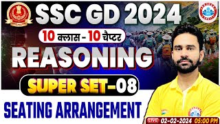 SSC GD 2024 SSC GD Seating Arrangement Reasoning PYQs Class SSC GD Reasoning Class by Rahul Sir [upl. by Mobley]