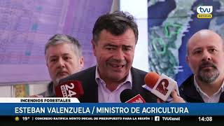 Ministro de Agricultura quotPresupuesto para prevención y combate de incendios aumentó más del doblequot [upl. by Linc846]